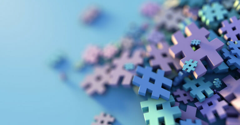 Hashtag Stock Social