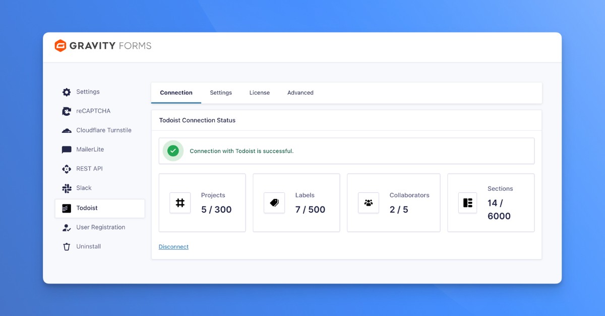 HeyTodos Add-on for Gravity Forms and Todoist